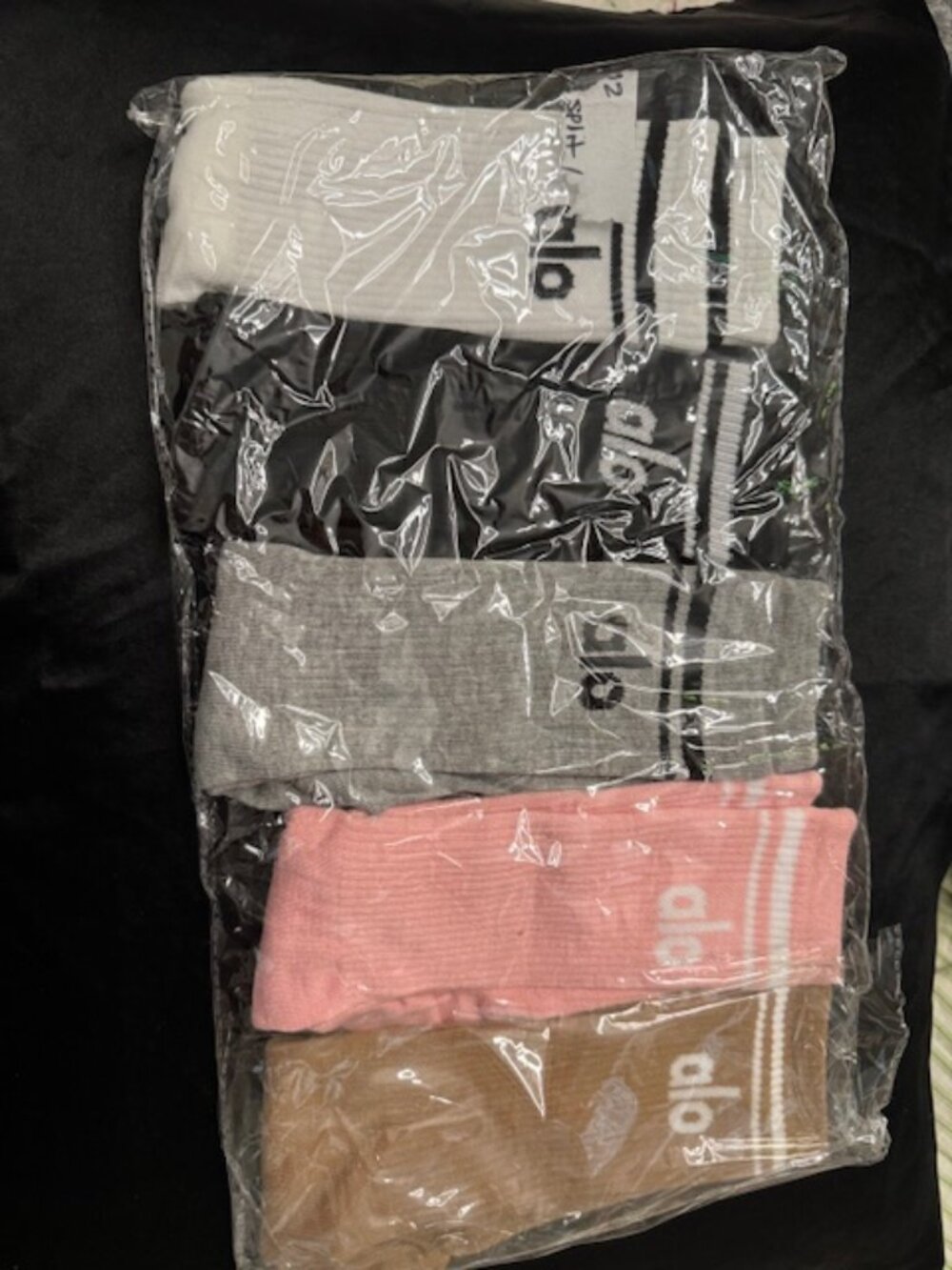 Alo Inspired Socks Women's Size 7-11 - Brand New (5 pair)